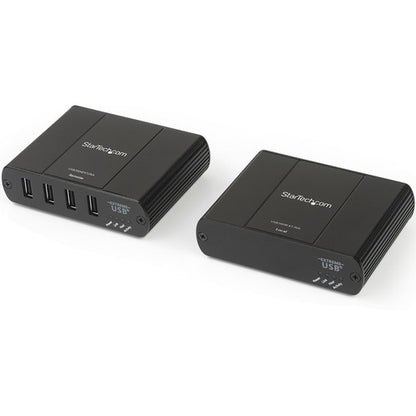 StarTech.com 4 Port USB 2.0 Extender Hub over Cat5e or Cat6 Ethernet C