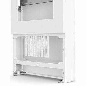 Chief Impact Floor Mounted Kiosk, Portrait 55" Whi