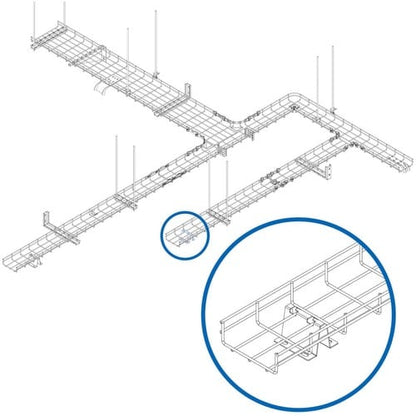 Tripp Lite by Eaton SmartRack SRWBUNVBASE Floor Mount for Cable Tray