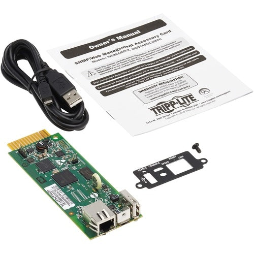 Tripp Lite by Eaton WEBCARDLXMINI Web Management Accessory Card for Se