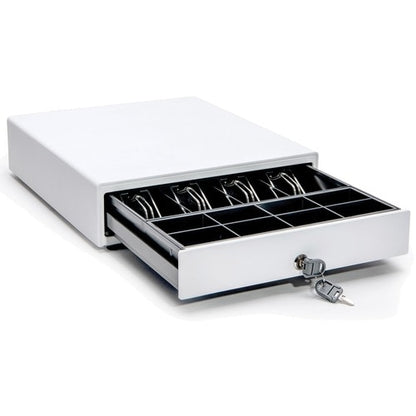 Star Micronics CD4-1616 Choice Cash Drawer, White, 16Wx16D, 5Bill-8Coin - Printe