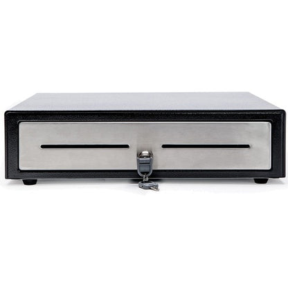 Star Micronics CD4-1416 Choice Cash Drawer, Black, 14Wx16D, Stainless Drawer Fro