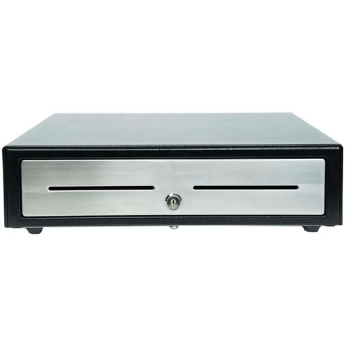 Star Micronics CD4-1616 Choice Cash Drawer, Black, 16Wx16D, Stainless Drawer Fro