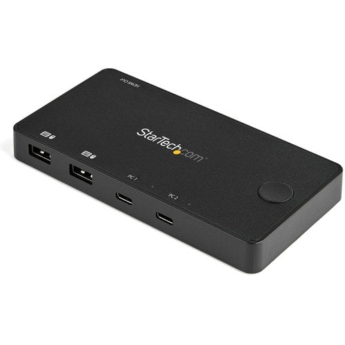 Commutateur KVM 2 ports USB-C HDMI 4K 60 Hz avec câbles USB-C