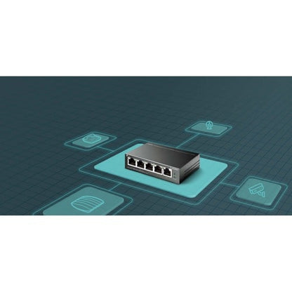 CONMUTADOR INTELIGENTE FÁCIL DE 5 PUERTOS GIGABIT