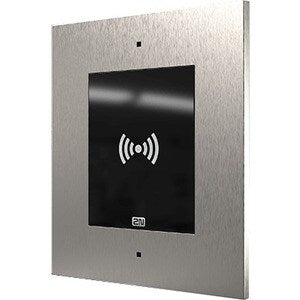 2N Access Unit 2.0 RFID MultiFrequency - Nickel, Black Residential