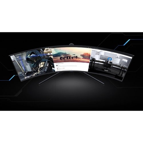 Moniteur LCD de jeu incurvé UW-QHD Samsung Odyssey G9 C49G95TSSN 49 pouces - 32:9