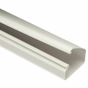 Panduit Pan-Way LD Surface Raceway System - Raceway - Off White - 96\" (2438.40 mm) Length