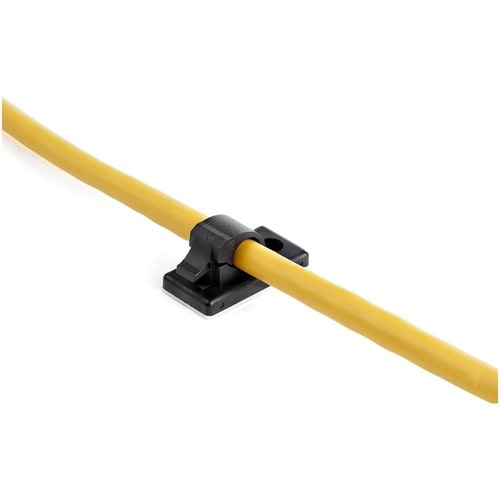 StarTech.com 100 Self Adhesive Cable Management Clips