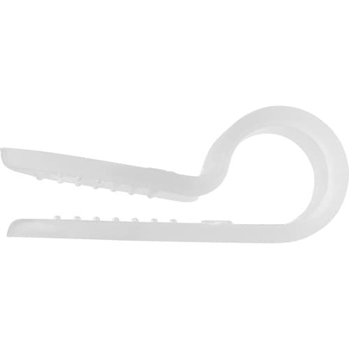 StarTech.com 100 Pack Screw Mount Cable Clamps - Wire Fastener/Holder - R-Type Screw Down