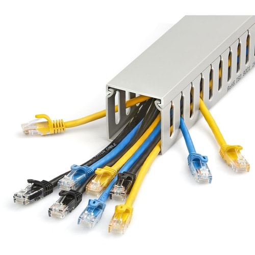 StarTech.com Cable Management Raceway with Cover 2\"(50mm)W x 2\"(50mm)H, 6.5ft(2m) length
