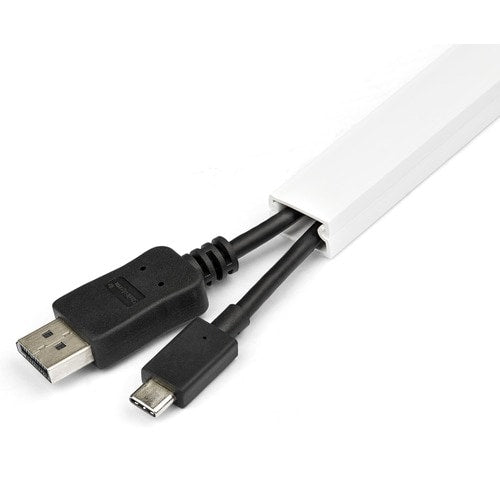 StarTech.com Cable Management Raceway w/Adhesive Tape and Cover 3/4"(19mm)W x 3/