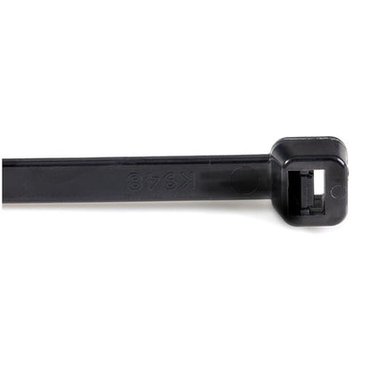 StarTech.com 8\"(20cm) Cable Ties, 2-1/8\"(55mm) Dia, 50lb(22kg) Tensile Strength, Nylon S