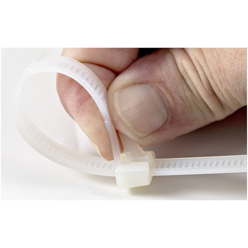 StarTech.com 10"(25cm) Reusable Cable Ties, 2-1/2"(65mm) Dia. 50lb(22Kg) Tensile