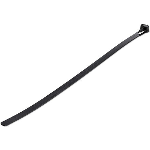 StarTech.com 10\"(25cm) Reusable Cable Ties, 2-1/2\"(65mm) Dia. 50lb(22Kg) Tensile Strengt