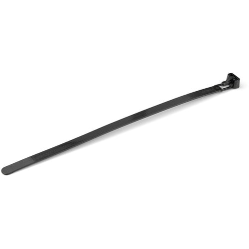 StarTech.com 8"(20cm) Reusable Cable Ties, 1-7/8"(50mm) Dia. 50lb(22Kg) Tensile