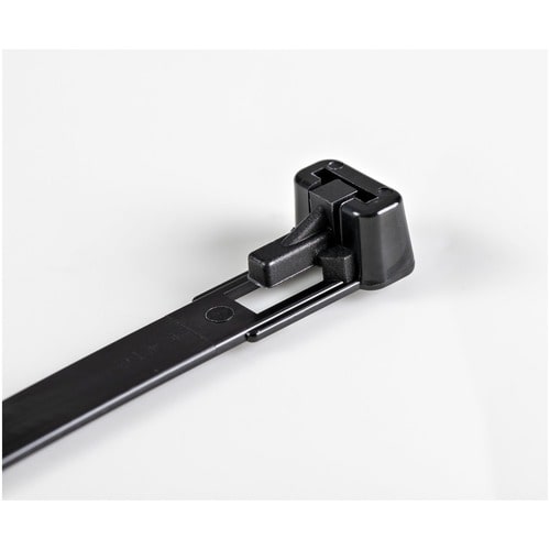StarTech.com 8\"(20cm) Reusable Cable Ties, 1-7/8\"(50mm) Dia. 50lb(22Kg) Tensile Strength