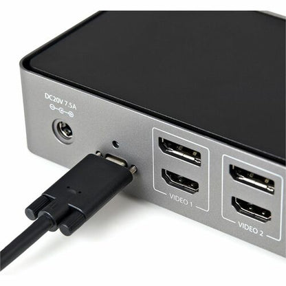 Station d'accueil USB-C et USB-A StarTech.com