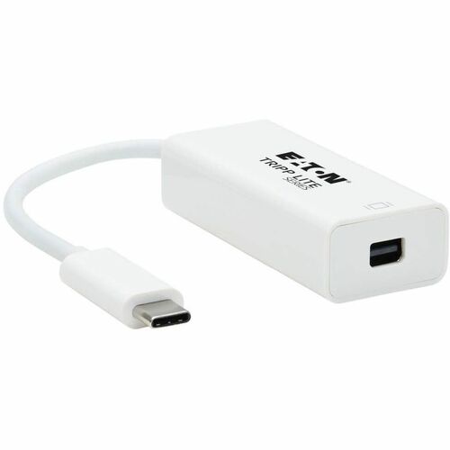 Câble adaptateur USB-C vers Mini DisplayPort Tripp Lite by Eaton U444-06N-MDP8W, M/F, blanc, 6