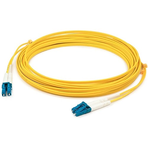 Câble duplex OM1 jaune AddOn 50 m LC (mâle) vers LC (mâle)