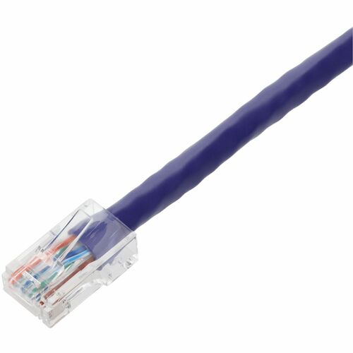 AddOn 14ft Purple CAT 6 PVC Ethernet Cable Non-Booted RJ-45 M/M - 14 ft (4.27 m)
