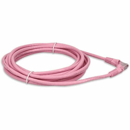 AddOn 34ft RJ-45 (Male) to RJ-45 (Male) Pink Cat6 UTP PVC Copper Patch Cable - 3