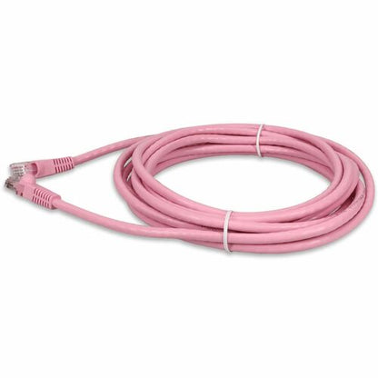 AddOn 34ft RJ-45 (Male) to RJ-45 (Male) Pink Cat6 UTP PVC Copper Patch Cable - 3