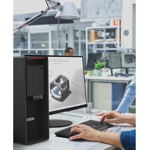Lenovo ThinkStation P620 30E00054US Workstation - 1 Ryzen Threadripper PRO 3945WX - 64 GB