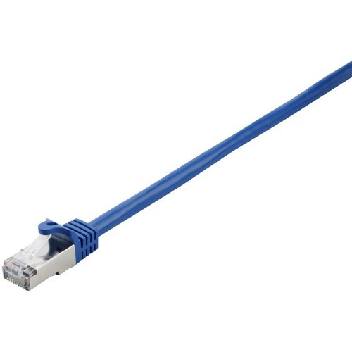 V7 Blue Cat7 Shielded & Foiled (SFTP) Cable RJ45 Male to RJ45 Male 5m 16.4ft