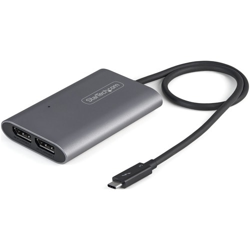 StarTech.com Thunderbolt 3 to Dual DisplayPort Adapter DP 1.4 - Dual 4