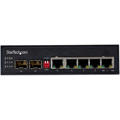 5PORT GIGABIT INDUSTRIAL ENET SWITCH 5 POE +2 SFP SLOTS