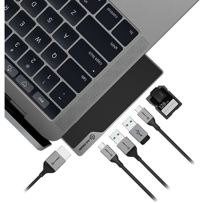 Base USB-C para MacBook Nano de 2.ª generación de ALOGIC