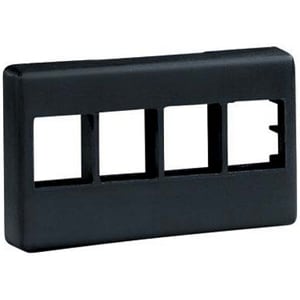 Panduit 4 Socket NetKey Furniture Faceplate  - MOQ (minimum order quantity)10 MO