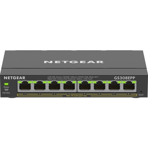 HP POE+ SMART PLUS 8 PORTS GB