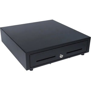 Star Micronics CD3-1616 Value Cash Drawer, USB, Black, 16Wx16D, 4Bill-8Coin for