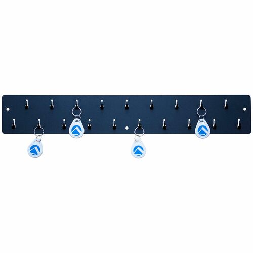 Pyramid Key Rack - 19 Hooks - 3.18\" (80.77 mm) Height x 10\" (254 mm) Width - f