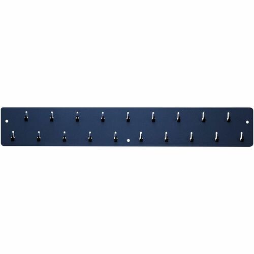 Pyramid Key Rack - 19 Hooks - 3.18\" (80.77 mm) Height x 10\" (254 mm) Width - f