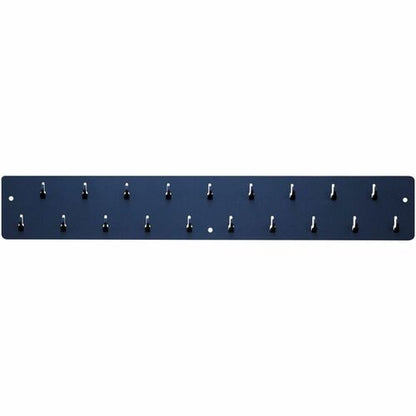 Pyramid Key Rack - 19 Hooks - 3.18\" (80.77 mm) Height x 10\" (254 mm) Width - f