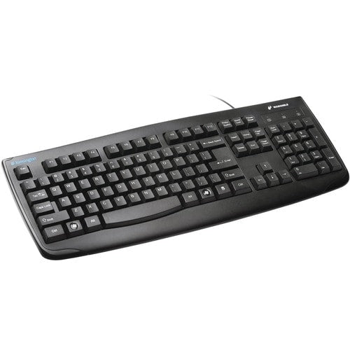 Kensington Pro Fit USB Washable Keyboard - Cable Connectivity - USB Interface