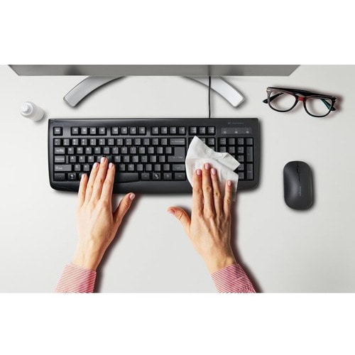 Kensington Pro Fit USB Washable Keyboard - Cable Connectivity - USB Interface