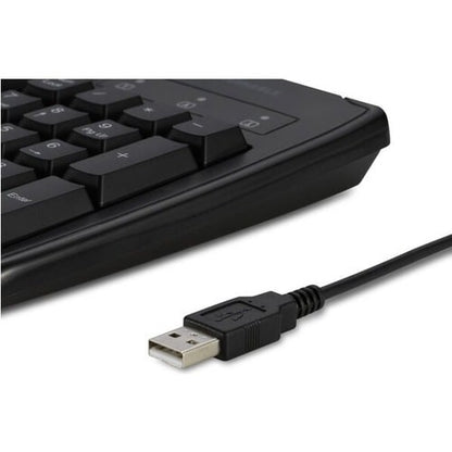 Kensington Pro Fit USB Washable Keyboard - Cable Connectivity - USB Interface