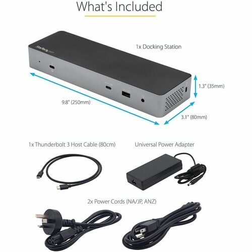StarTech.com Thunderbolt Dock w/USB