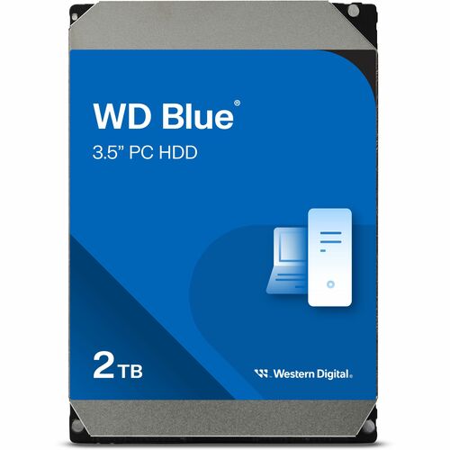 2TB WD BLUE SATA 3.5 .