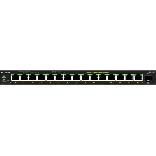 COMMUTATEUR 16 PORTS POE+ GIGABIT PLUS