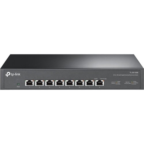COMMUTATEUR DE BUREAU/MONTAGE EN RACK 8 PORTS 10G
