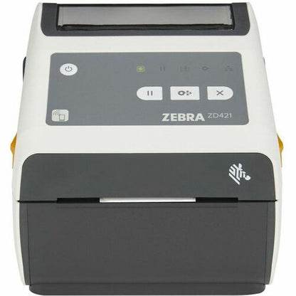 Zebra ZD421-HC Desktop Direct Thermal Printer - Monochrome - Portable - Label/Re