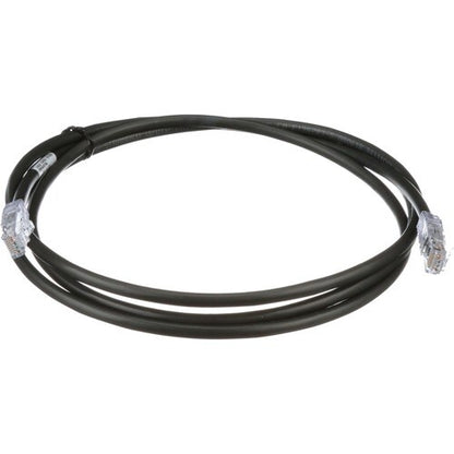 Cordon de raccordement Panduit PanNet, 24 AWG, Cat. 6A, RJ45, 10 pi, noir - Quantité minimale de commande