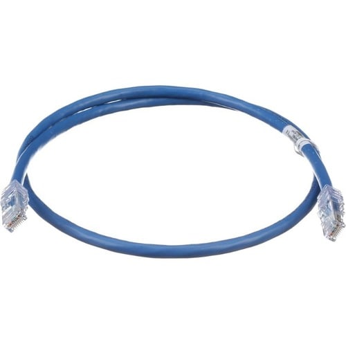 Cordon de raccordement Panduit PanNet, 24 AWG, Cat. 6A, RJ45, 10 pi, jaune - Quantité minimale de commande