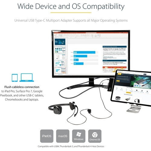 Adaptateur multiport USB-C StarTech.com, USB