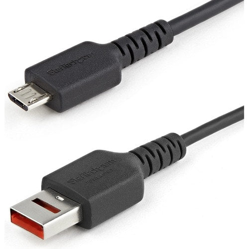 Cable de carga segura StarTech.com de 1 m (3 pies), bloqueador de datos USB-A a Micro USB